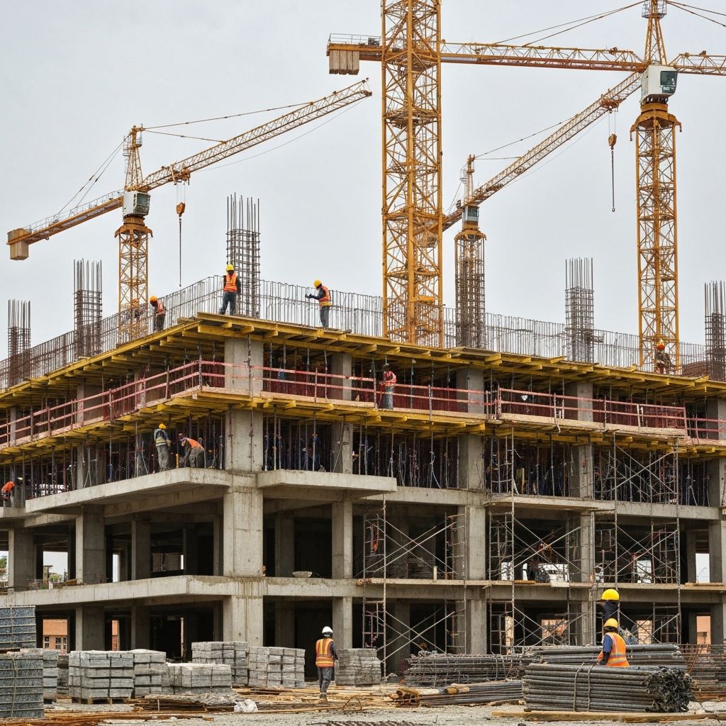 Ongoing construction project